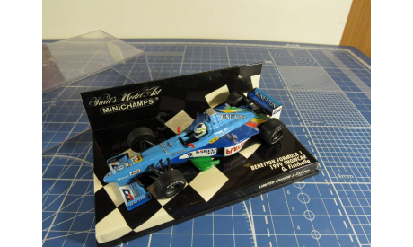 F1 Benetton 1999 Fisichella 1/43 Minichamps, масштабная модель, 1:43