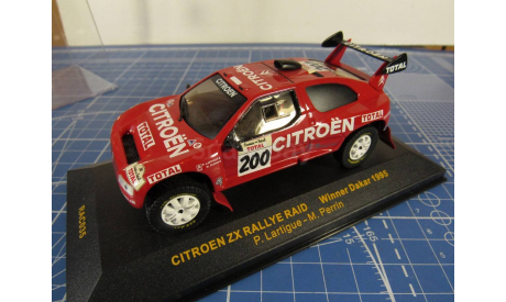 Citroen ZX Dakar 1995 1/43 IXO, масштабная модель, Citroën, IXO Rally (серии RAC, RAM), 1:43