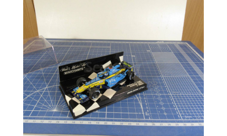 F1 Renault Showcar 2004 Trulli 1/43 Minichamps, масштабная модель, scale43