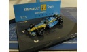 Renult F1 R25 1/43 Minichamps**, масштабная модель, Renault, 1:43