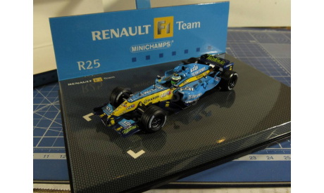 Renult F1 R25 1/43 Minichamps**, масштабная модель, Renault, 1:43