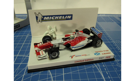 F1 TOYOTA TF012 MICHELIN 1/43 Minichamps, масштабная модель, 1:43