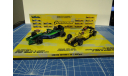 F1 Jordan Ford + Jordan Toyota  1/43 Minichamps, масштабная модель, 1:43