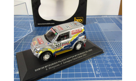 Mitsubishi Pajero Dakar 2001 1/43 IXO, масштабная модель, 1:43, IXO Rally (серии RAC, RAM)