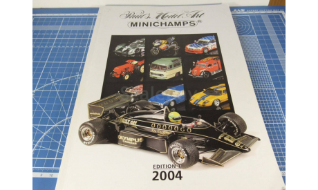 Каталог масштабных моделей Minichamps 2004 Edition 1, литература по моделизму