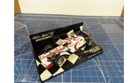 F1 Super Aguri 2006 Montagny 1/43 Minichamps, масштабная модель, 1:43