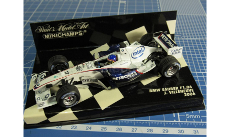 F1 -BMW SAUBER 2006 1/43 Minichamps, масштабная модель, 1:43