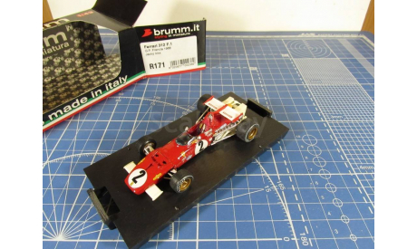 F1 Ferrari 312 1968 1/43  Brumm, масштабная модель, 1:43