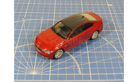 BMW M4 Coupe F82 2014 1/43 Herpa, масштабная модель, scale43