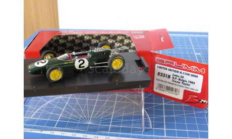 F1 Lotus 25 R331B G.P. 1963 1/43 Brumm, масштабная модель, 1:43