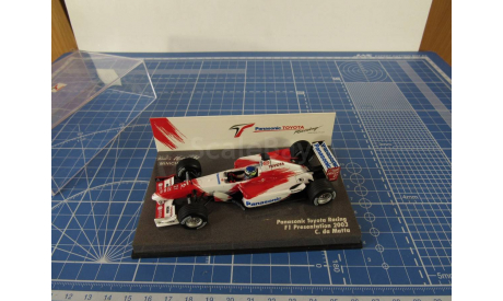 F1 Panasonis Toyota Rasing 2003 C. da Matta 1/43 Minichamps, масштабная модель, 1:43