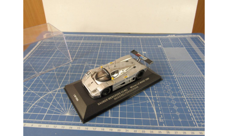 Sauber Mercedes C9 Le Mans 1989 г. 1/43 Ixo, масштабная модель, Mercedes-Benz, IXO Le-Mans (серии LM, LMM, LMC, GTM), 1:43