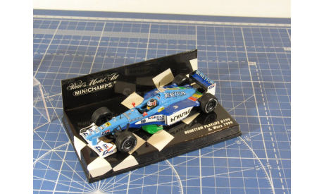 F1 Benetton Playlife B199 Wurz 199 1/43 Minichamps, масштабная модель, scale43