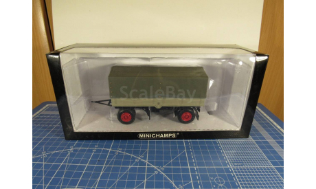 Truck trailer Canvas 1/43 Minichamps, масштабная модель, 1:43