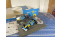 F1 Renult R23 Trulli 1/43 Universal Hobbies Дефект бокса, масштабная модель, Renault, 1:43