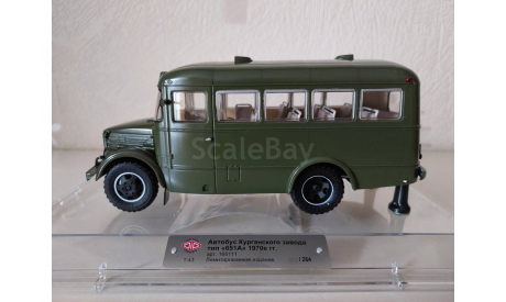 КАвЗ 651А,«Штабной» г. Калуга – 1970е гг., масштабная модель, DiP Models, scale43