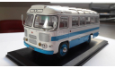 Classicbus Паз 672 Бело-голубой, масштабная модель, scale43