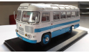 Classicbus Паз 672 Бело-голубой, масштабная модель, scale43