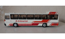 Автобус Икарус-250.70 ИНТУРИСТ г. Сочи клубничный, масштабная модель, Demprice, scale43, Ikarus