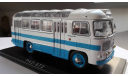 Classicbus Паз 672 Бело-голубой, масштабная модель, scale43