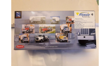 Peterbilt 335 грузовая платформа., масштабная модель, New-Ray Toys, scale43, Кенворт