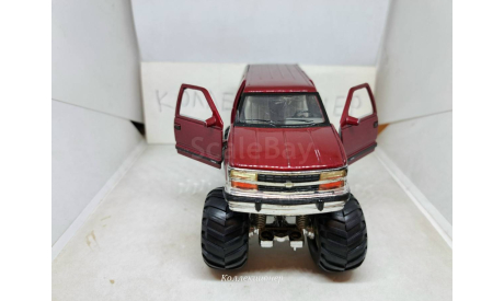 Chevrolet Suburban 4х4 Бигфут Bigfoot Sunny Side 136, масштабная модель, scale35