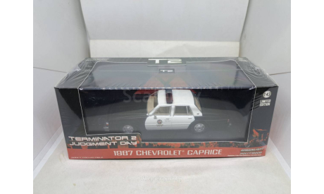 CHEVROLET Caprice Police 1987 143, масштабная модель, Greenlight Collectibles, scale43