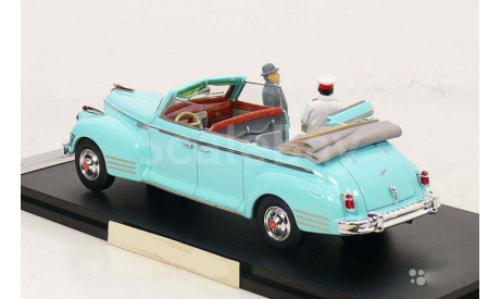 ЗиС 110Б фаэтон 1950 г. с двумя фигурками, масштабная модель, scale43