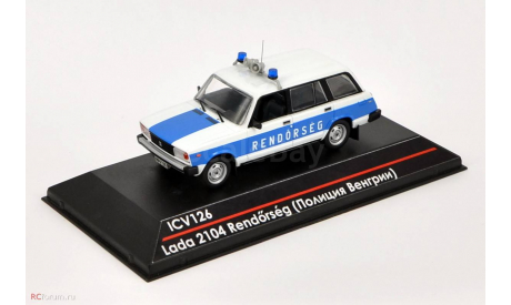 ВАЗ-2104 LADA  ’Полиция Венгрии’ ICV126, масштабная модель, scale43