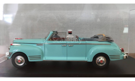 ЗиС 110Б фаэтон 1950 г. с двумя фигурками, масштабная модель, scale43