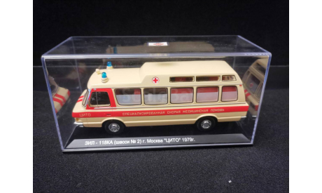 ЗИЛ-118 КА (шасси №2)   ’ЦИТО’  Москва  1979 год, масштабная модель, DiP Models, scale43