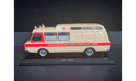 ЗИЛ-118 КА  ’бежевый’    50-52 МОЦ, масштабная модель, DiP Models, scale43