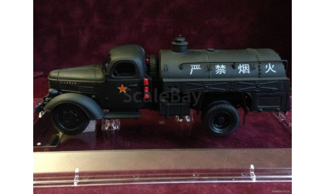 ЗИС-150 Топливозаправщик чёрный матовый! РАРИТЕТ!!!, масштабная модель, DiP Models, scale43