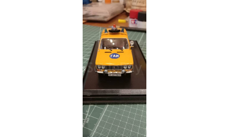 Ваз 2106 милиция (конверсия) в масштабе 1:43, масштабная модель, scale43