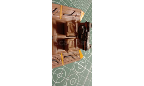 Ваз 2106 милиция (конверсия) в масштабе 1:43, масштабная модель, scale43