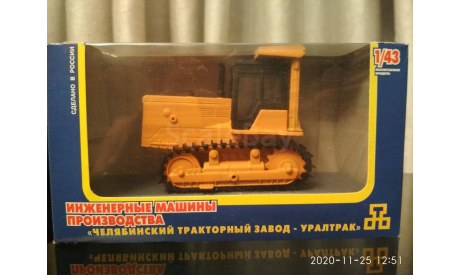 Модели тракторов и бульдозеров чтз в масштабе 1:43, масштабная модель трактора, Челябинский тракторный завод, scale43