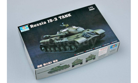 Russia JS-3 Tank, сборные модели бронетехники, танков, бтт, Trumpeter, scale72