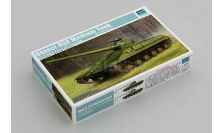 Object 450 Medium Tank, сборные модели бронетехники, танков, бтт, Trumpeter, scale35