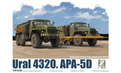 Сборная модель Ural 4320, APA-5D 1/48
