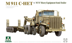 M911 C-HET w/ M747 Heavy Equipment Semi-Trailer
