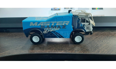 Два раллийных КамАЗа, масштабная модель, Элекон, scale43