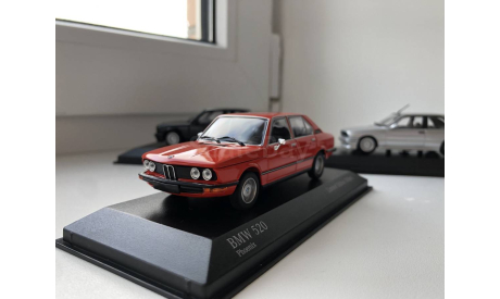 Bmw  520 e12 minichamps, масштабная модель, scale43