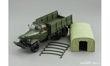 ЗИЛ 157К с лебедкой и тентом, масштабная модель, 1:35, 1/35