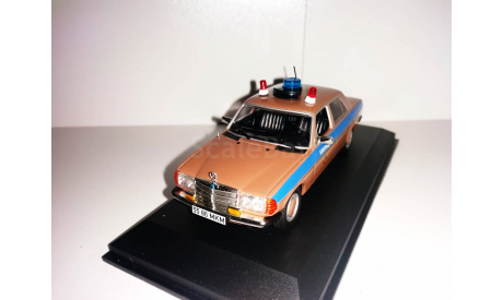 Mercedes-Benz W123 280E Милиция СССР, масштабная модель, 1:43, 1/43
