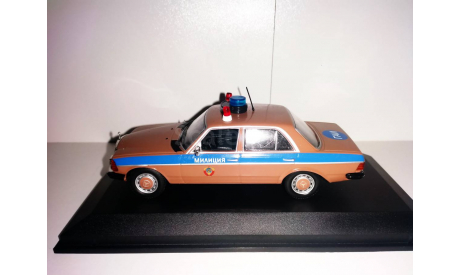 Mercedes-Benz W123 280E Милиция СССР, масштабная модель, 1:43, 1/43