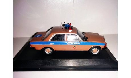 Mercedes-Benz W123 280E Милиция СССР, масштабная модель, 1:43, 1/43