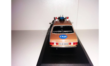 Mercedes-Benz W123 280E Милиция СССР, масштабная модель, 1:43, 1/43