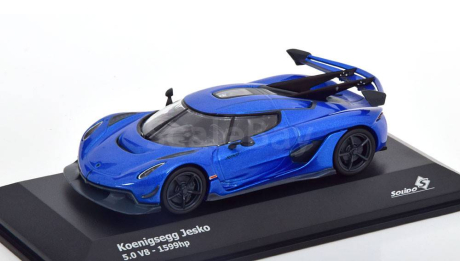 Koenigsegg Jesko 2021, масштабная модель, Solido, scale43