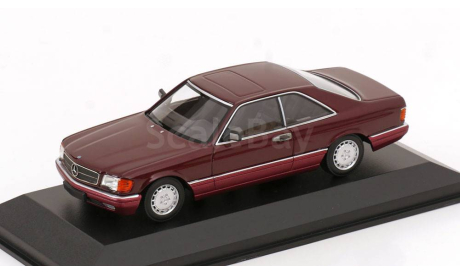 Mercedes-Benz 560 SEC (C126) 1980, масштабная модель, Minichamps, scale43