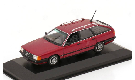 Audi 100 C3 Avant 1990, масштабная модель, Minichamps, scale43